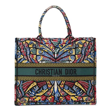 christian dior leather book tote|christian dior canvas book tote.